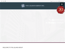 Tablet Screenshot of leland-group.net